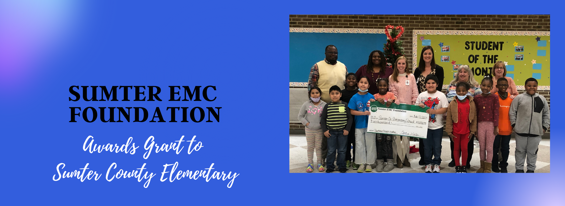 Sumter EMC Foundation Awards Grant to Sumter County Elementary