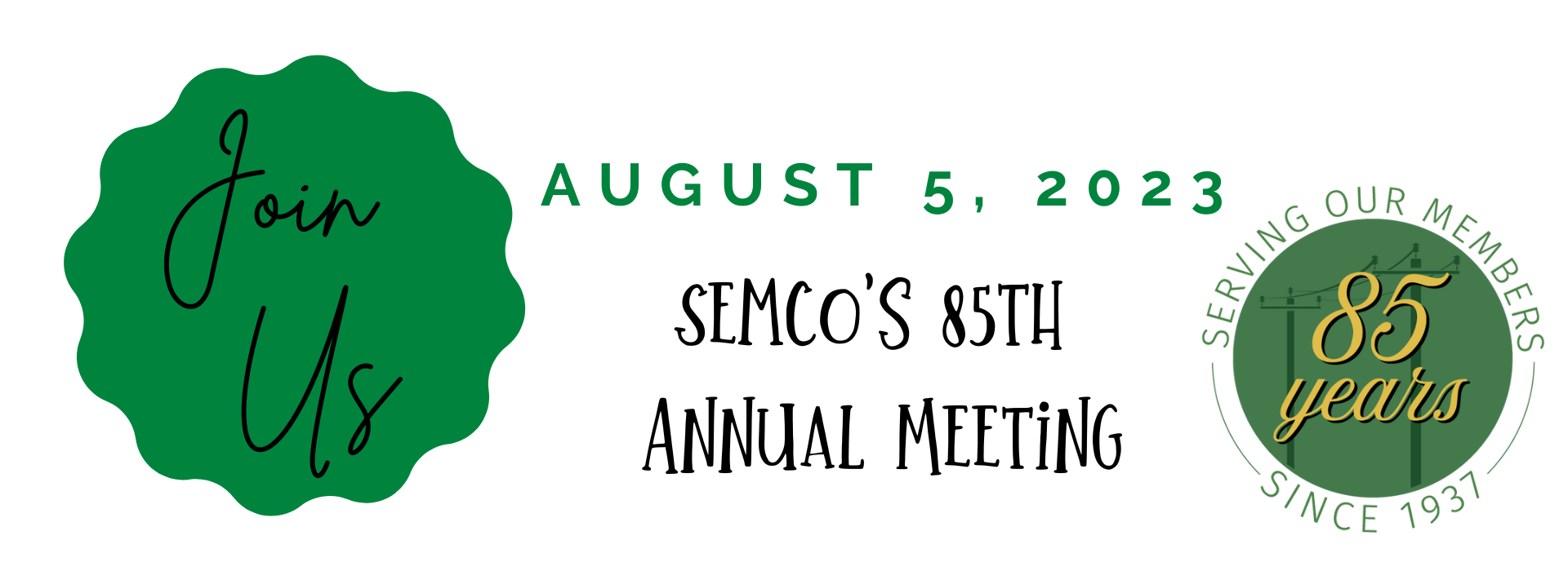 Join Us - SEMCO 85th Annual Meeting