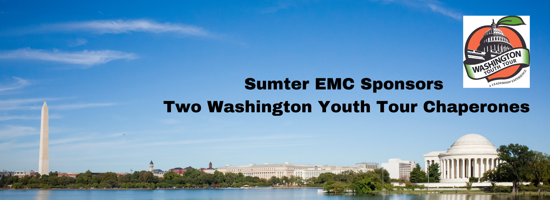 Sumter EMC Sponsors Two Washington Youth Tour Chaperones